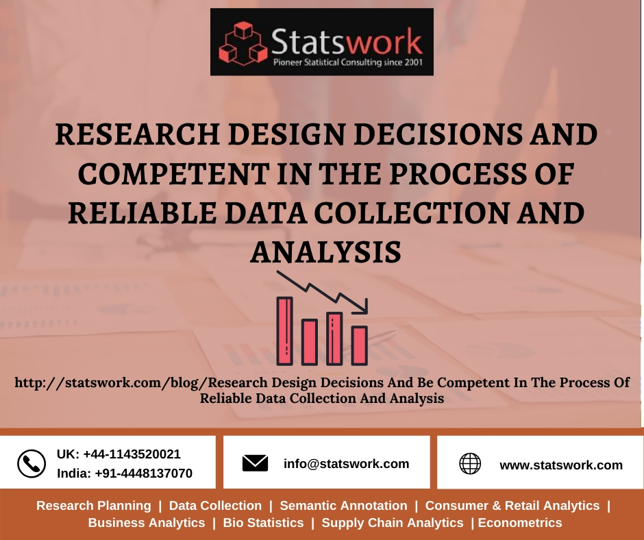 Research Design Decisions And Be Competent In The Process Of Reliable Data Collection And Analysis