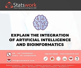 Explain the integration of artificial intelligence and bioinformatics?