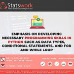 SW - Promotional Image - Emphasis on developing necessary programming skills in Python such as