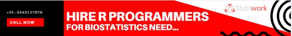 R Programming Statistical Analysisc