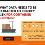 What data needs to be extracted to identify risk for container shipping?