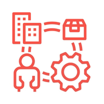 Supply Chain Icon