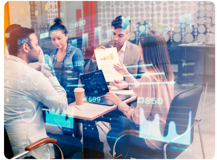 We gather information