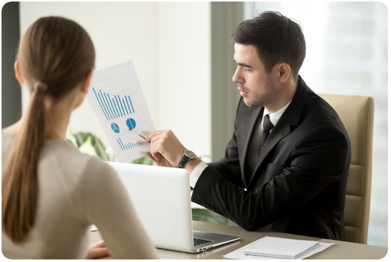 Executive reporting for investors dashboard preview