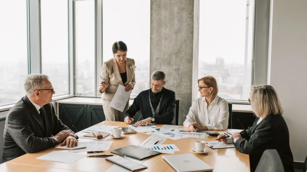 A Review of High-Level Business Meetings