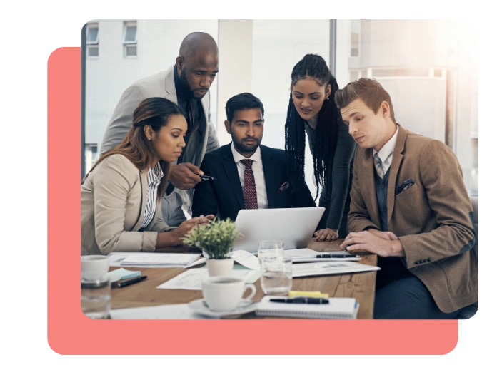 Expert panel discussion showing specialists providing insights and guidance for business decision making