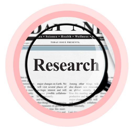 Research design illustration showing planning of qualitative study and discussion guides
