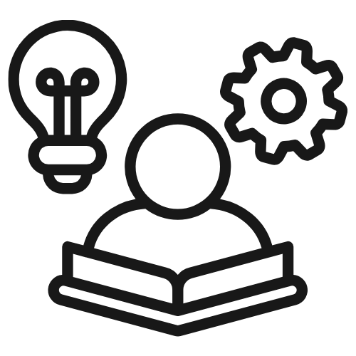 Protocol development and study design step icon representing clinical trial planning and methodology setup