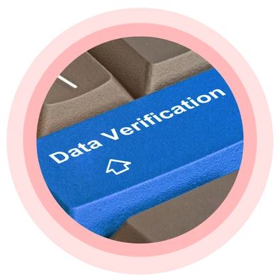 Illustration showing data cleaning, preprocessing, and validation to ensure accuracy and consistency