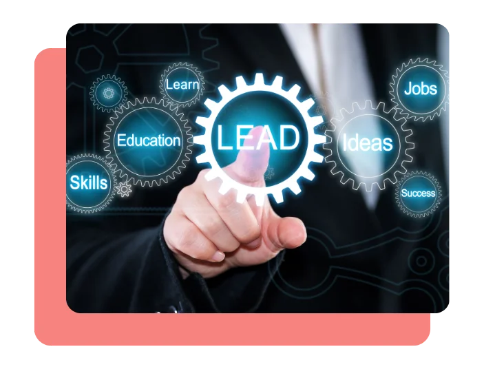 Lead generation and list creation illustration
